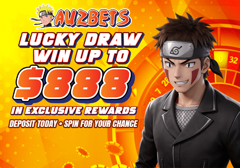 AUZBETS Lucky Draw &mdash; Win Up To $8888